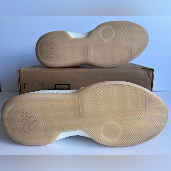 adidas Marquee Boost Low Linen Size 10 Basketball Shoes F97280 - Picture 8 of 11